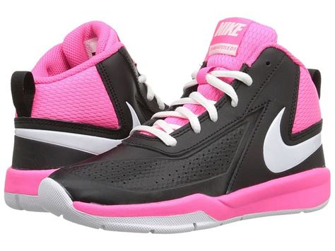 Nike Kids Team Hustle D 7 Little Kid Girls Shoes Blackhyper Pink