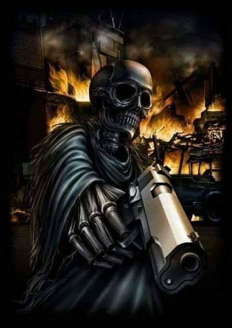 30 Best Reapers And Guns And Swords Images In 2020 Skull Art Grim Reaper