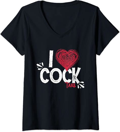 womens i love cocktails drinking pun funny cocktail t v neck t shirt clothing