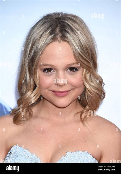 Emily Alyn Lind Attending The Blended Los Angeles Premiere Held At