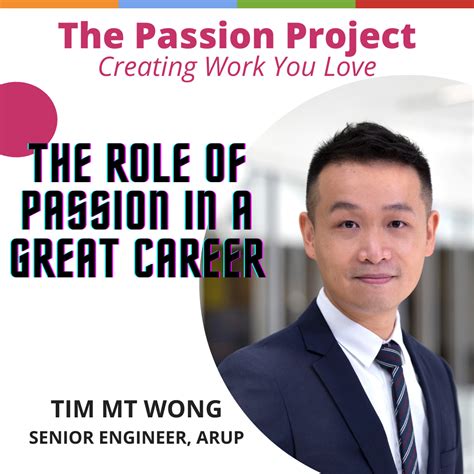 Passion Project Workshop The Role Of Passion In A Great Career Hku Common Core