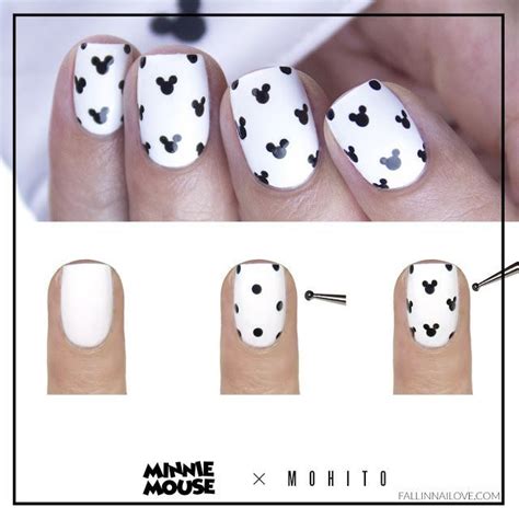 201610minnie Mouse Nails Tutorial Mohito