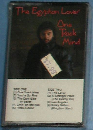The Egyptian Lover One Track Mind 1986 Cassette Discogs
