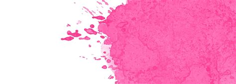 Abstract Pink Watercolor Splash Banner Design 1225922