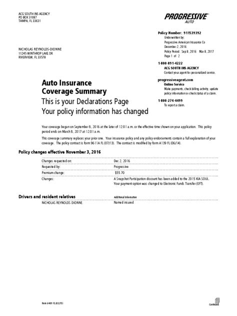 Quote times on partner sites may vary. DeclarationsPage.pdf | Deductible | Insurance
