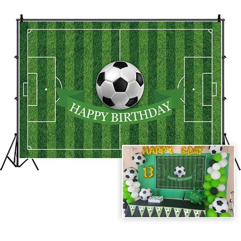 Buy Csfoto 7x5ft Polyester Soccer Backdrop For Birthday Party Sports