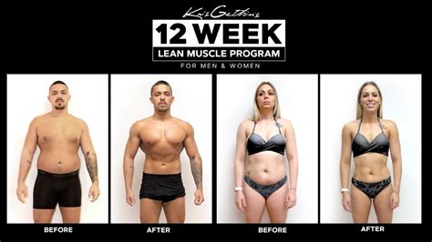 12 week body transformation workout program program overview youtube