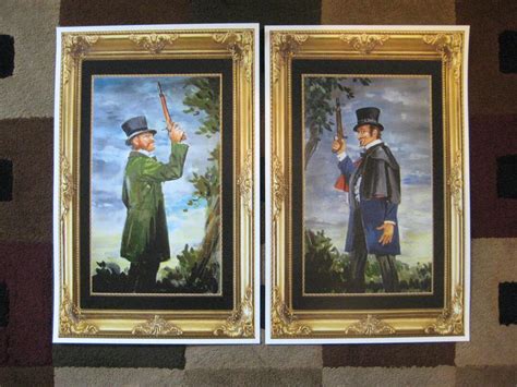 Disney Haunted Mansion Dueling Ghosts Collectors Poster Prints Set Of