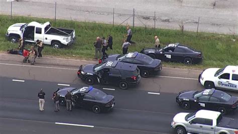 Suspect Vehicle Rolled Over During Metro Police Chase Kept Going Authorities Say