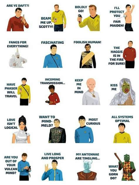 Pin By Hannah On Just Stuff World Emoji Day Star Trek Star Trek Tos