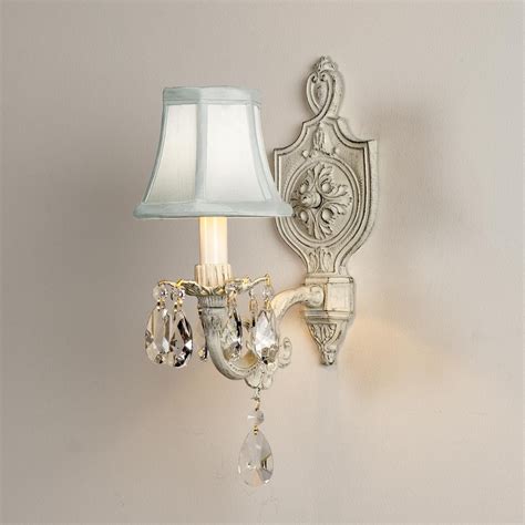 Vintage Cream Cottage Chic Sconce Vintage Wall Sconces Shabby Chic Wall Lights Sconces