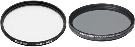 Nikon 62mm Filter Set 62mm Nc Neutral Clear Filter And