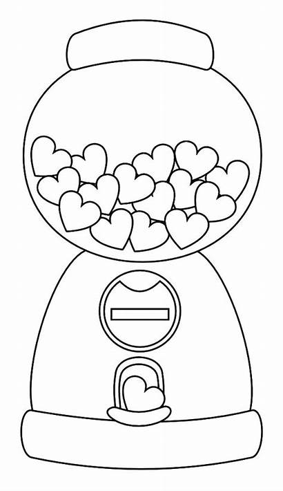 Coloring Machine Gumball Pages Outline Digi Designlooter