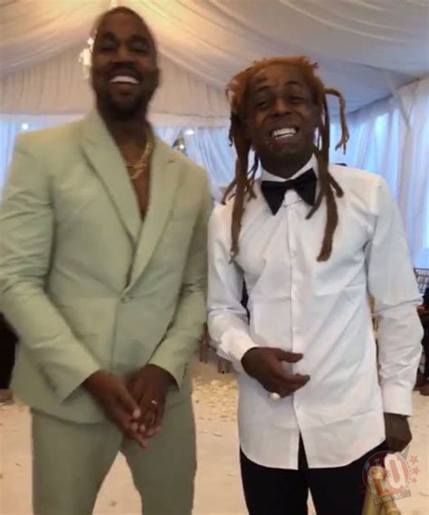 Lil Wayne Attends 2 Chainz And Kesha Wards Wedding In Miami Video