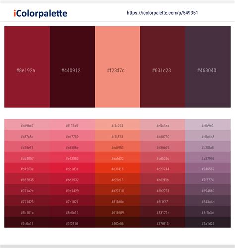 190 Latest Color Schemes With Merlot Color Tone Combinations 2023