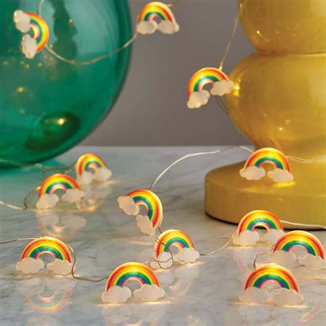 Mainstays 6ft Rainbow Indoor Led Fairy String Lights With Battery