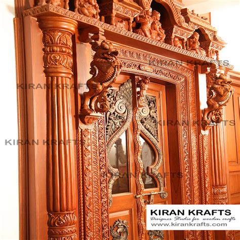 Carved Pooja Door Kiran Enterprises Homify