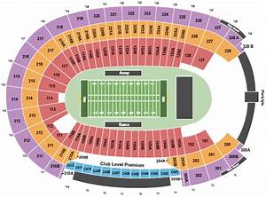 Los Angeles Coliseum Seating Chart Rows Seat Numbers And Club Seat Info