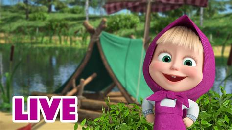 🔴 Live Stream 🎬 Masha And The Bear 🍝👗 Everyday Adventures 🐻🗻 Missing Storytime