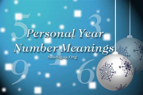 Sorry for not being clear but this isn't the university. Personal Year Number Meanings - Part II | SunSigns.Org