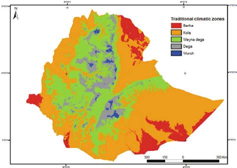1 Traditional Climatic Zones Of Ethiopia Download Scientific Diagram
