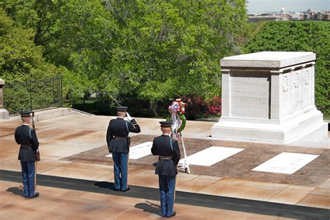 “tomb of the unknown soldier” arlington national cemetery washington dc howard blichfeldt