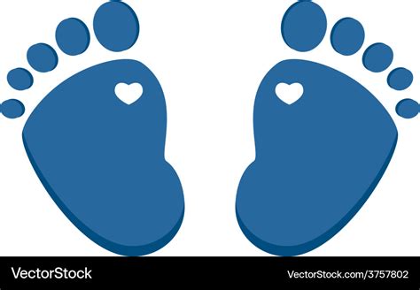 Blue Baby Feet