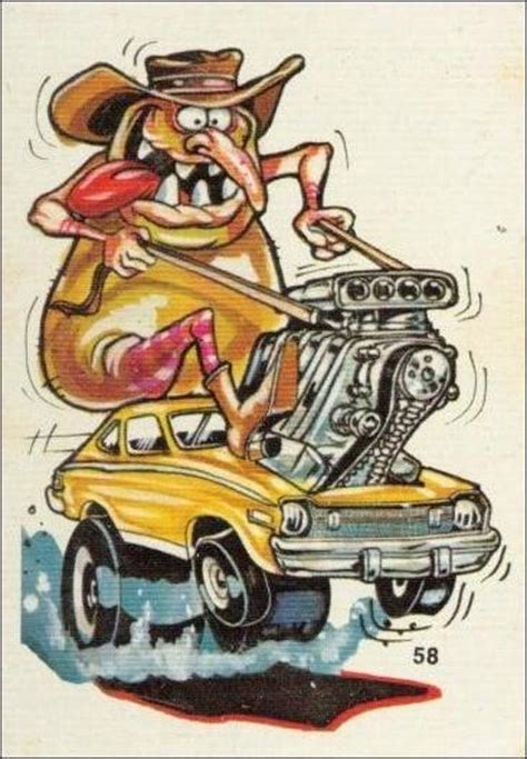 Fantastic Odd Rods Series 2 58 A Jan 1973 Trading Card By Donruss