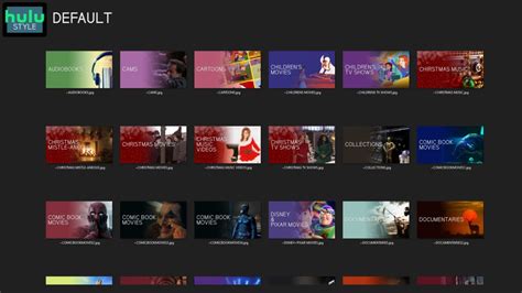 Hulu Style Library Icons Fan Art And Videos Emby Community