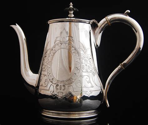 Antique Silver Plated Tea Pot By Loveenglishantique On Etsy Silver Tea