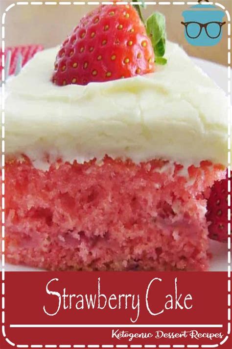 Strawberry Cake Dessert Recipes Robert