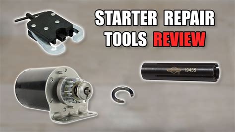 How To Replace A Starter Gear Youtube