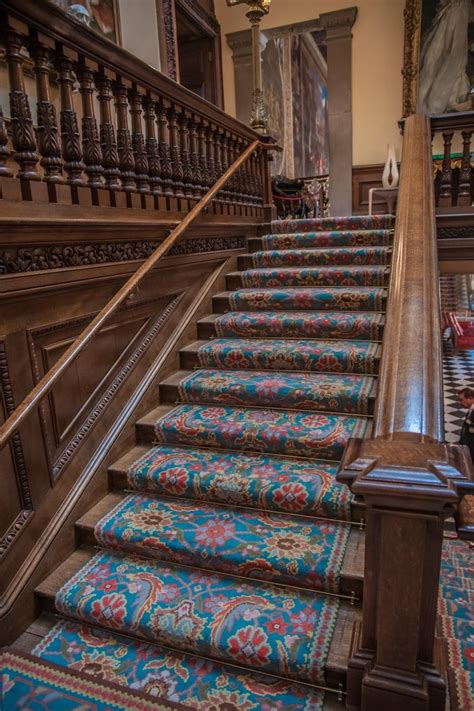 Chatsworth House Oak Staircase Interior Staircase Room Interior