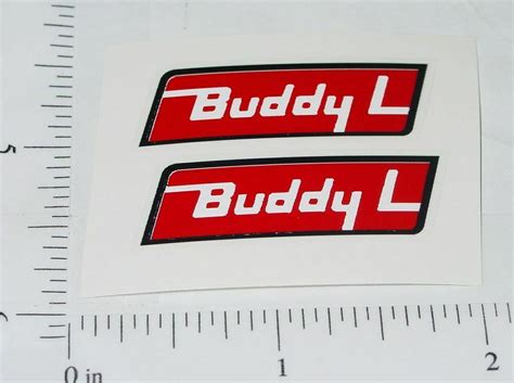 Buddy L Decals