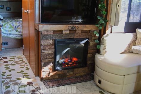20 Awesome Camper Fireplace Ideas Go Travels Plan Rv Remodel Rv