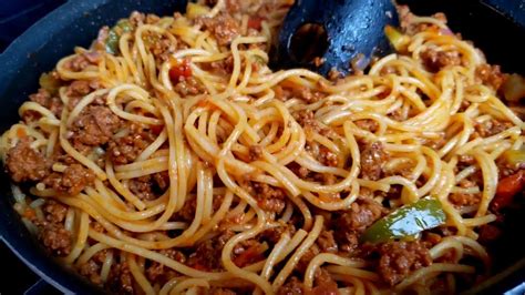 Soul Food Spaghetti Recipe With Ground Beef Deporecipe Co
