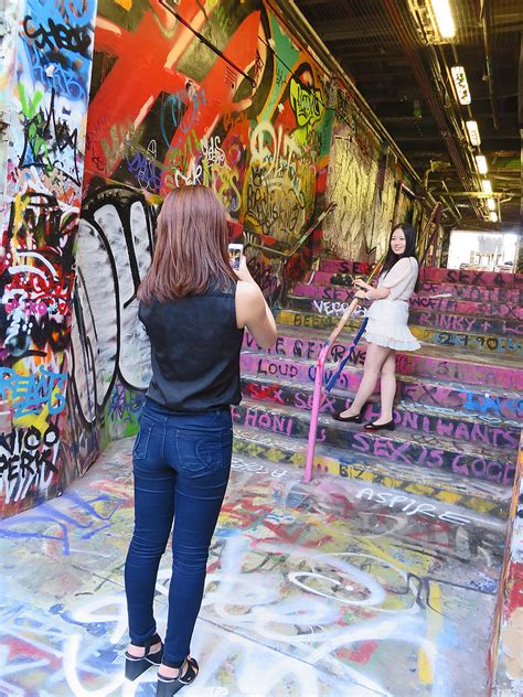 Graffiti Tunnel V Photoshoot Newtown Grafitti Flickr