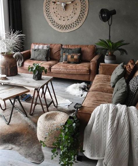 Earthycolors That Make This Living Room Super Cozy Cozy Home