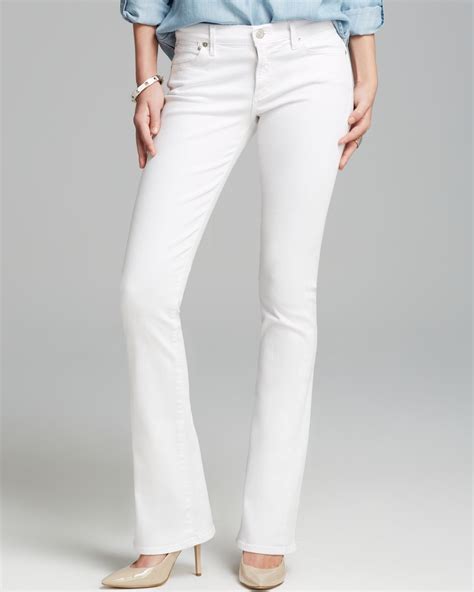 Citizens Of Humanity Jeans Emannuelle Bootcut In Optic White In White