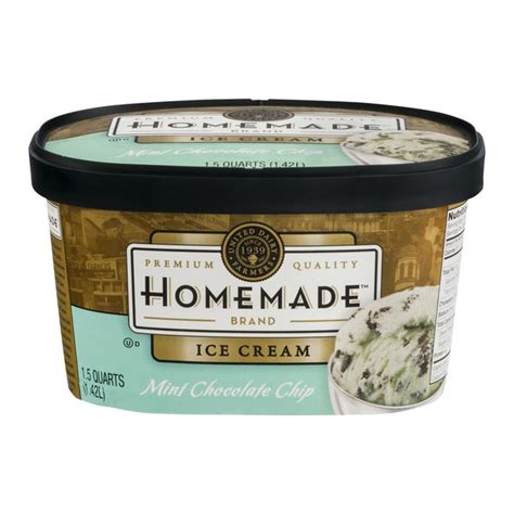 As we gathered around the table, the smiles grew with each spoonful. United Dairy Farmers Homemade Brand Ice Cream Mint ...