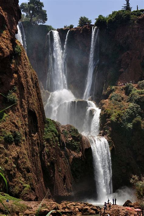 Ouzoud Morocco The Waterfall Waterfall Beautiful Waterfalls Scenery