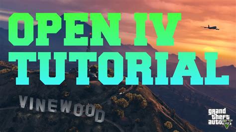 How To Mod Gta 5 Pc Using Open Iv All In One Tutorial Youtube