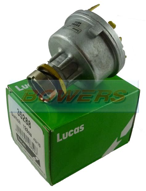 Genuine Lucas 35288 128sa 12v24v Ignition Switch H Bowers