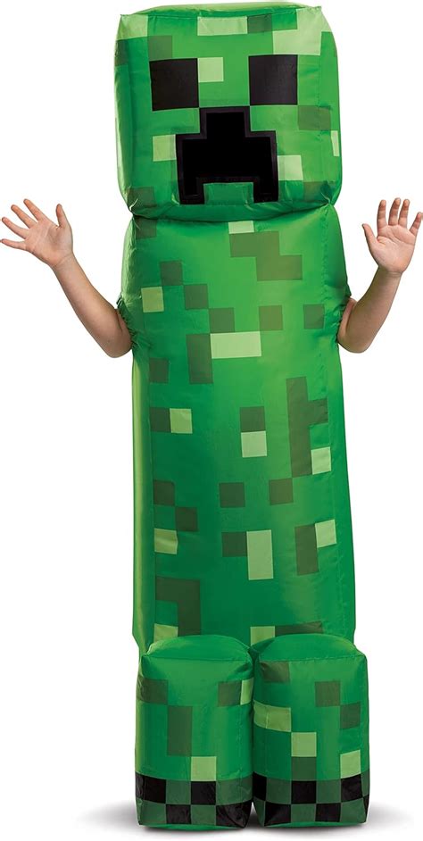Disguise Costume Minecraft Creeper Gonfiabile Bambino Costume Videogiochi Bambini Taglia Unica