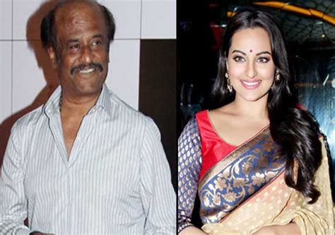 Rajinikanth Got Nervous While Shooting With Sonakshi Sinha In Lingaa View Pics Bollywood