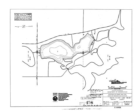 Lake Depth Maps: South Silver (46002000) | LakeFinder | Minnesota DNR