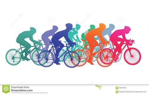 Racing Cyclists Clipart Clipground