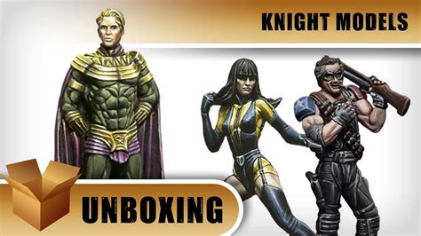 Unboxing Knight Models Watchmen Youtube