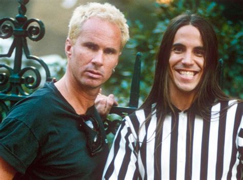 Chad Smith And Anthony Kiedis Go For The Platinum Referee Look In 1995