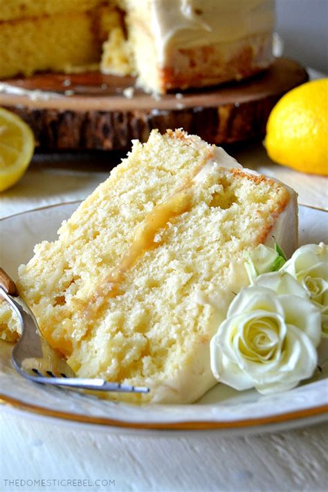 My family loves this cake and always requests it for gatherings. Best Ever Lemon Cake | The Domestic Rebel